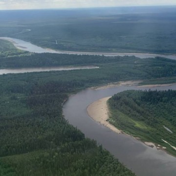 Река Северная Сосьва. Фото Дениса Теткина 