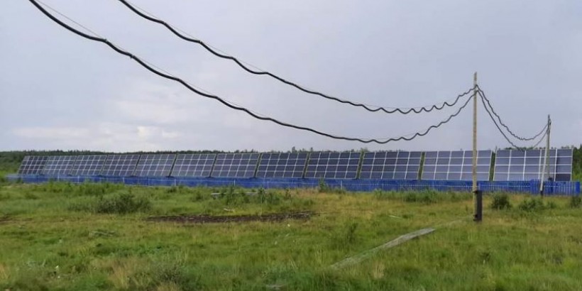 В Няксимволе работает крупнейшая солнечная электростанция в регионе